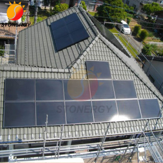 Pitched Tile Roof Solar Mounting
